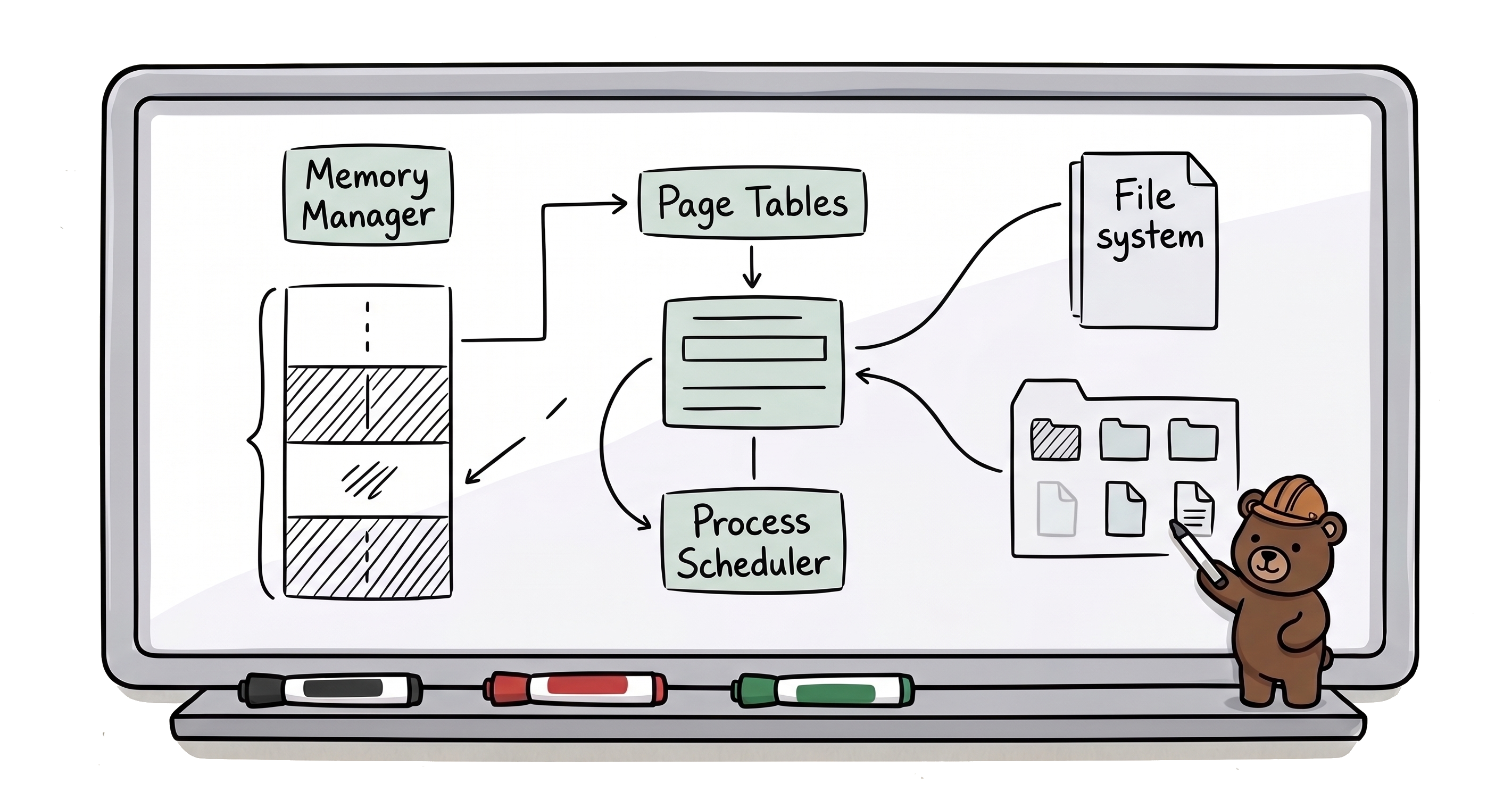 Whiteboard design session