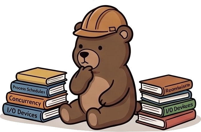 Bear thinking with books