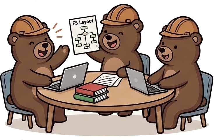 Bears discussing system design